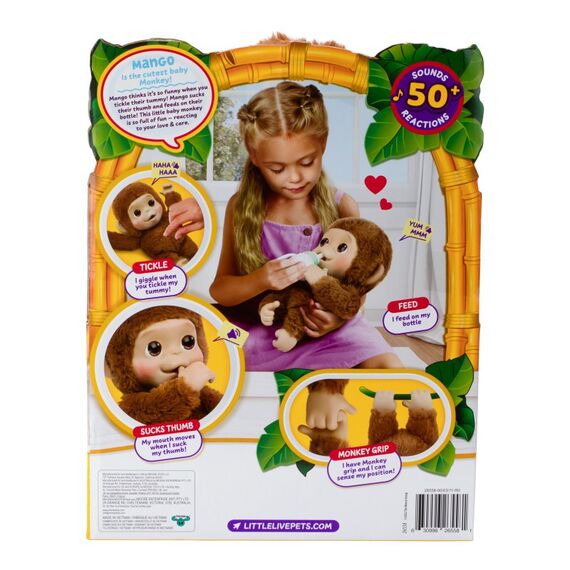 Moose Toys My Baby Monkey Mango, 5 image