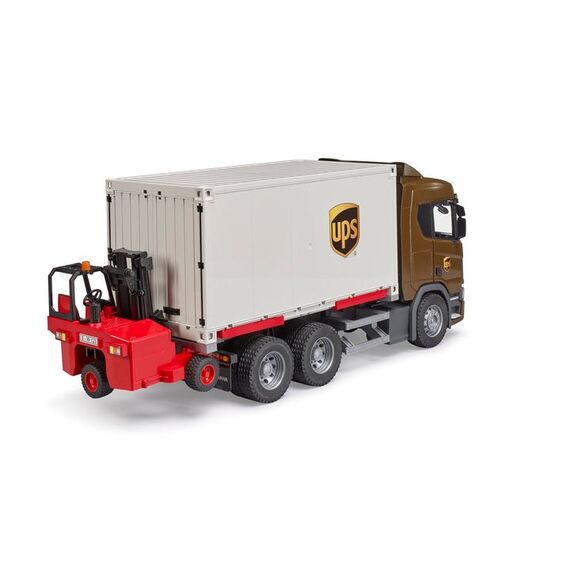 BRUDER SCANIA Super 560R UPS Logistics Truck, 3 image