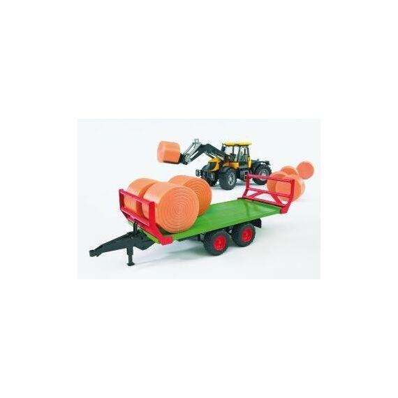 BRUDER Bale transport trailer with 8 round bales maßstabsgetreue modell ersatzteil & zubehör, 2 image