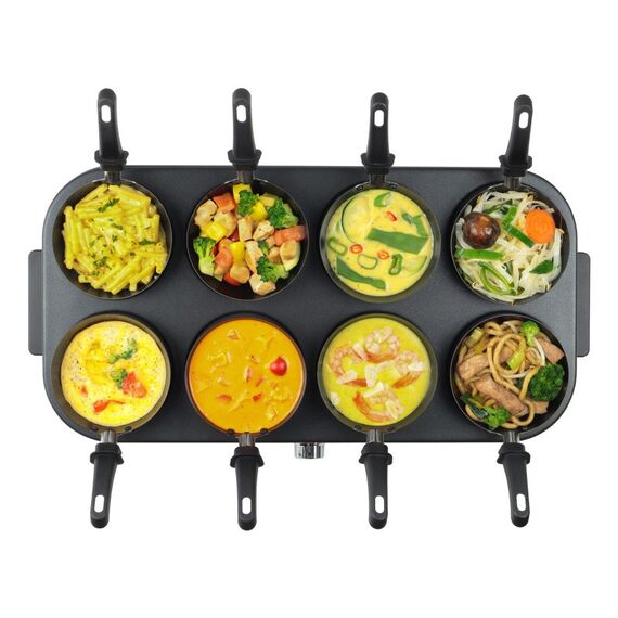 Fritel 142855 Teppanyaki-Kochfeld 1500 W Arbeitsplatte Aluminium