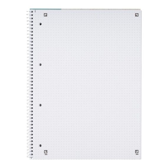 Oxford Recycling Collegeblock Notizbuch A4+ 80 Blätter Aqua-Farbe, 3 image