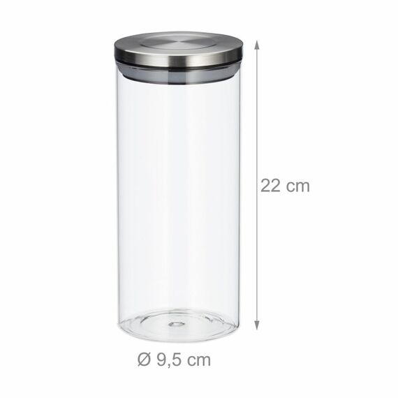 Relaxdays 10027999 Glas, 4 image