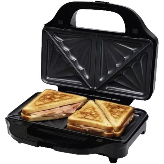 Nouvel Sandwich Maker XL Sandwich-Toaster 900 W Silber, Schwarz, 5 image