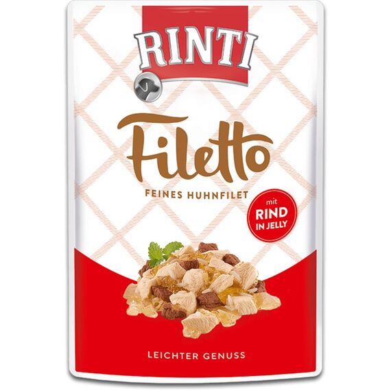 RINTI Filetto Rind, Huhn Adult 100 g