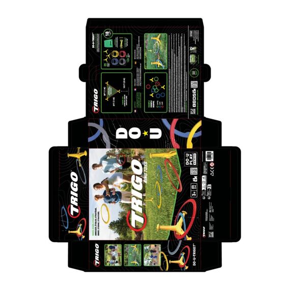 Hape Trigo Throwing Game Wurf-Ring, 3 image