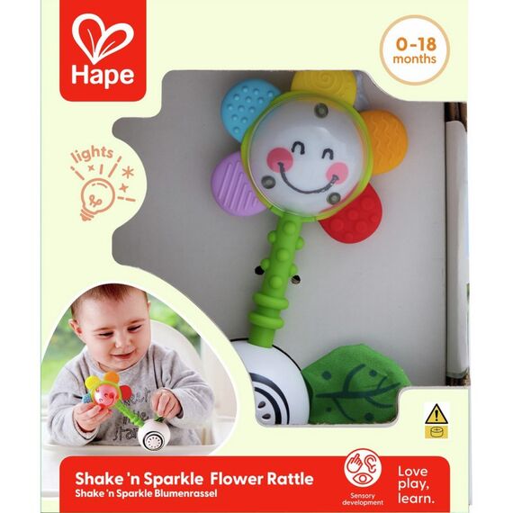 Hape Shake 'n Sparkle Blumenrassel, 5 image