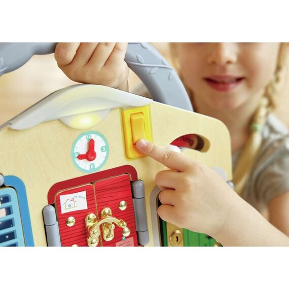 Hape Lock & Learn Playboard Motorikspielzeug, 2 image
