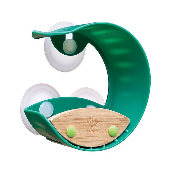 Hape E5585 Vogelhäuschen Grün, Holz Hängend