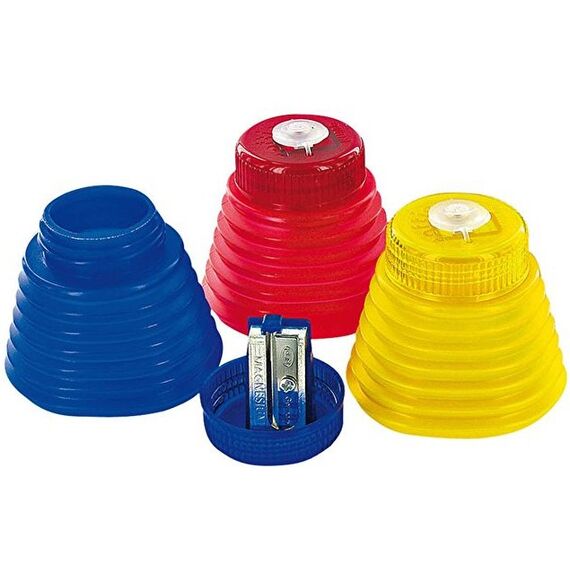 Wedo 52 22199 Manueller Bleistiftspitzer Gemischte Farben