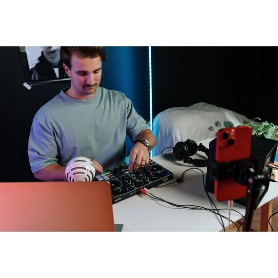 Hercules DJControl Inpulse 200 MK3 2 Kanäle Schwarz, 5 image