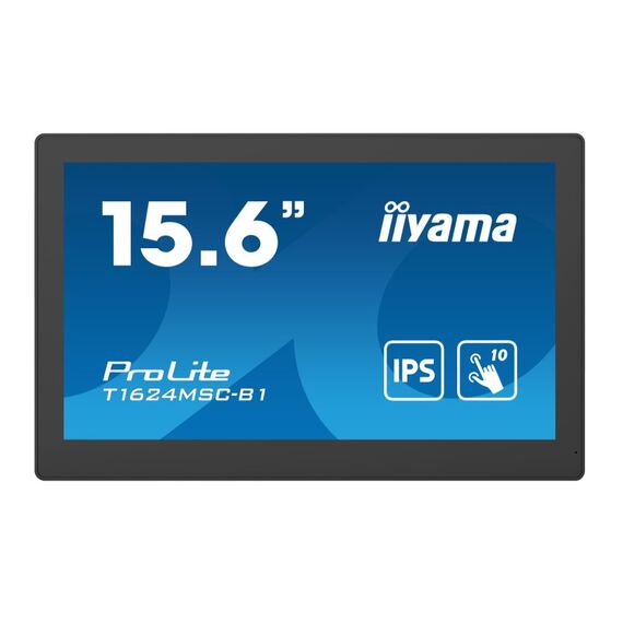 iiyama T1624MSC-B1 Computerbildschirm 39,6 cm (15.6") 1920 x 1080 Pixel Full HD LED Touchscreen Schwarz