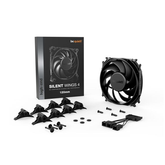 be quiet! SILENT WINGS 4 | 120mm Computergehäuse Ventilator 12 cm Schwarz 1 Stück(e), 3 image