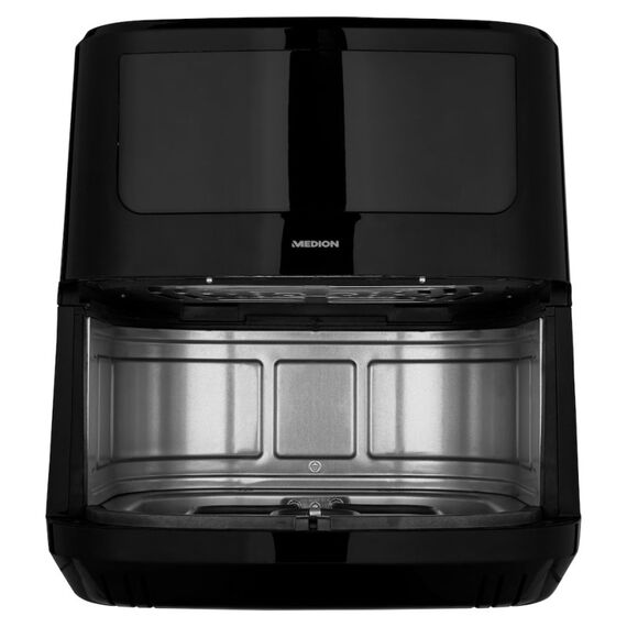 MEDION LIFE P10 XL Duo Heißluftfritteuse MD 11750, mit 2 Heizelementen, 2.150 W Gesamtleistung, ölfreies Frittieren, 9 Automatikprogramme, 6,8 L Nutzinhalt, Farbe: Schwarz, Länge: 1,5 m, 12 image