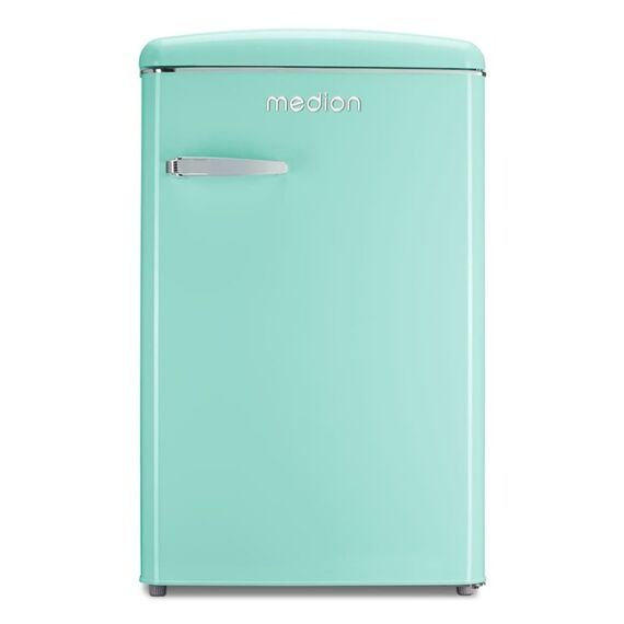 MEDION MD 37790 Kühlschrank mit Gefrierfach Freistehend 108 l Türkis, Farbe: Türkis