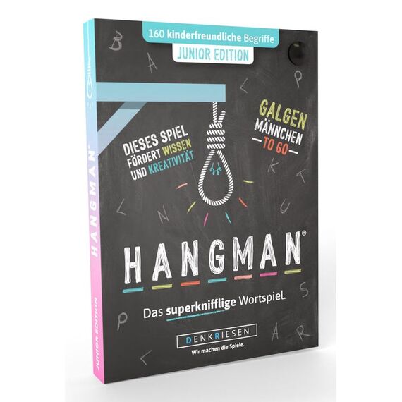 Denkriesen HANGMAN Junior Edition 20 min Brettspiel Wort
