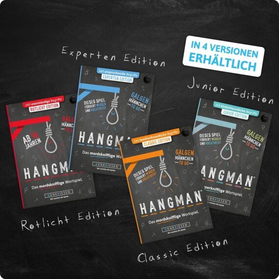 Denkriesen HANGMAN Junior Edition 20 min Brettspiel Wort, 7 image