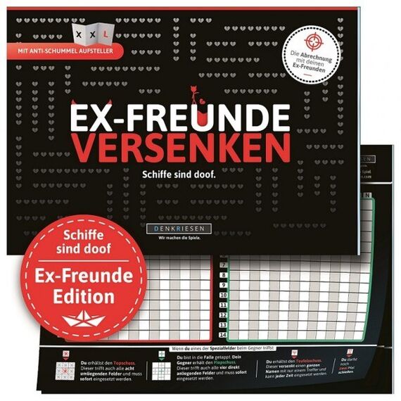Pegasus EX-FREUNDE VERSENKEN – Schiffe sind doof Brettspiel Strategie
