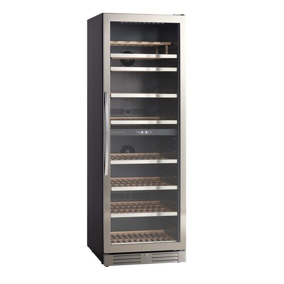 ScanDomestic SV 124 X Weinkühler Freistehend Edelstahl 126 Flasche(n)