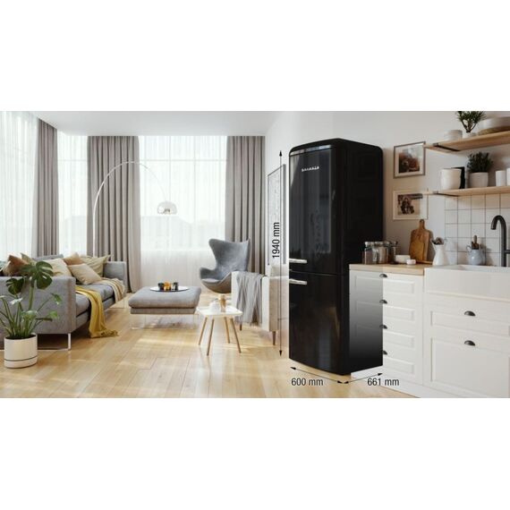 Gorenje HZF3268SCD ONRK619DBK OLD TIMER, Farbe: Schwarz, Länge: 3 m, 8 image