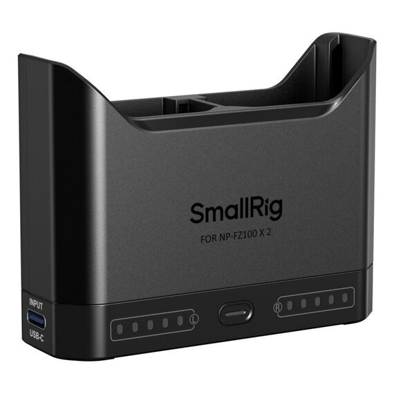 SmallRig 5489 Akkuladegerät Batterie für Digitalkamera USB