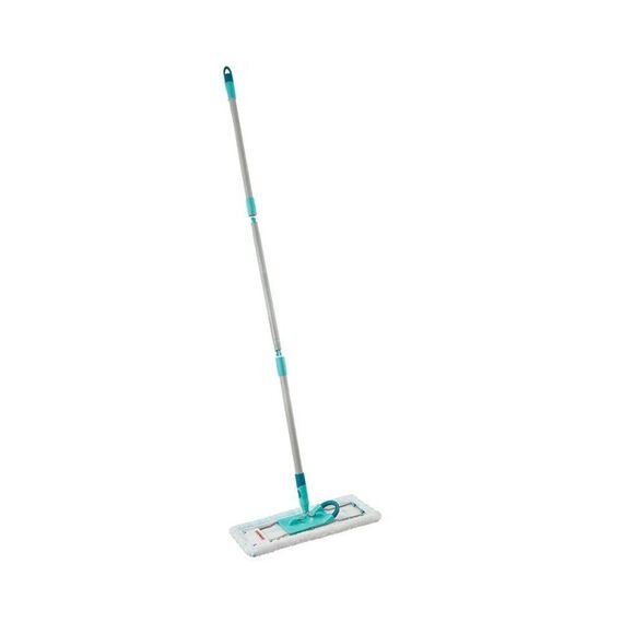 Leifheit 55019 Mopp Mikrofaser Nass Grün, Silber, Weiß