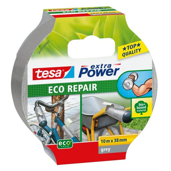 TESA 56431-00002 Klebeband 10 m Grau