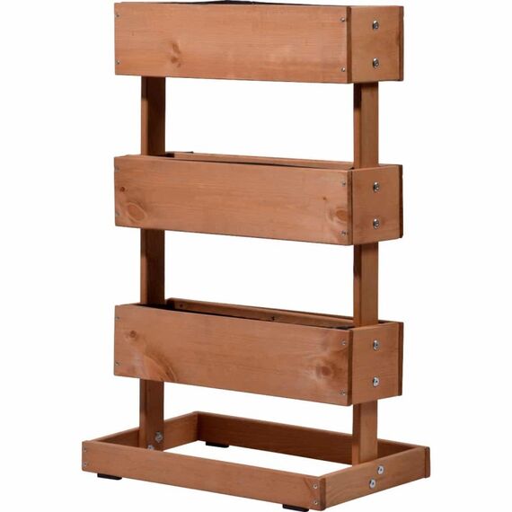 Dobar 58525e Pflanzbeet Braun Rechteck