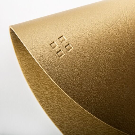 Sola Tischset rund PVC Gold ø 38 cm Elements Ambiente, 2 image