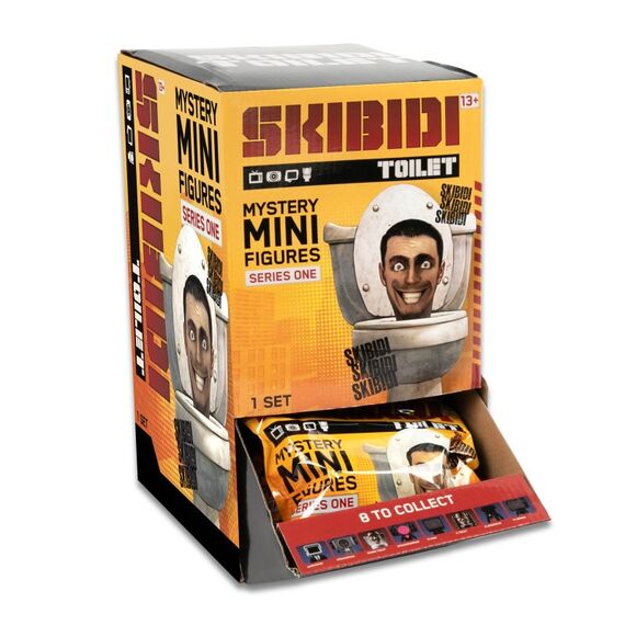 Skibidi Toilet 6Cm Mini Figuren Blindbag, 2 image