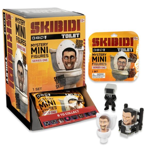 Skibidi Toilet 6Cm Mini Figuren Blindbag, 3 image