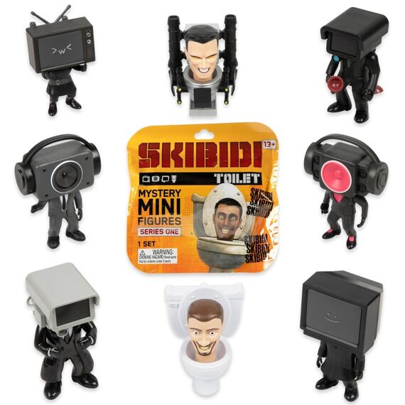 Skibidi Toilet 6Cm Mini Figuren Blindbag, 5 image