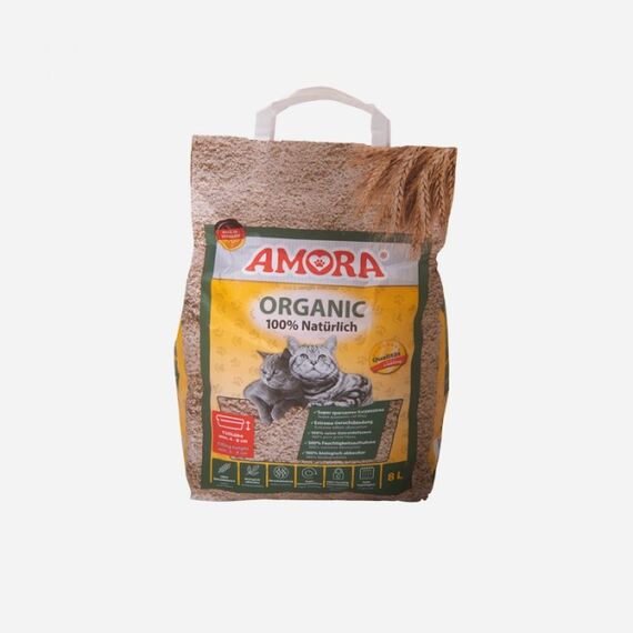 Amora Katzenstreu ORGANIC 8 L