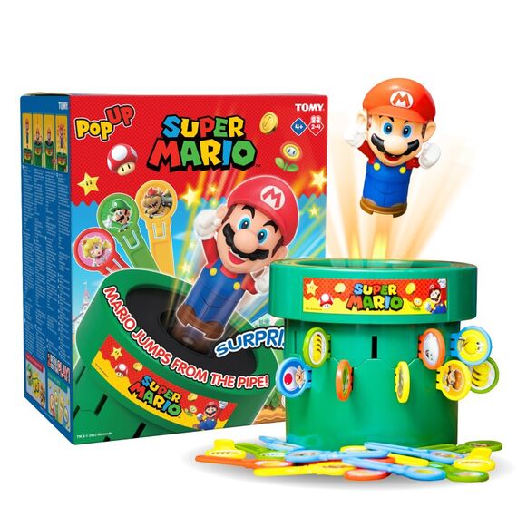 Tomy Pop Up Mario Brettspiel Feinmotorik (Geschicklichkeit)