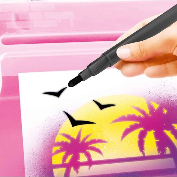 Canal Toys Airbrush Art Activity Case, 6 image