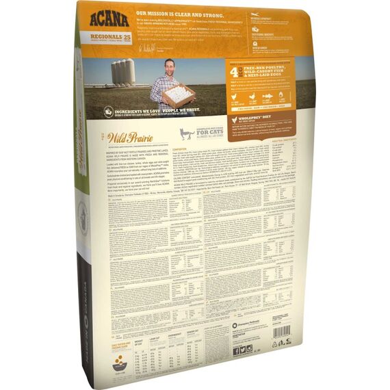 Acana Cat TF Regionals Wild Prairie Katzen-Trockenfutter 4,5 kg Adult Huhn, Fisch, 2 image