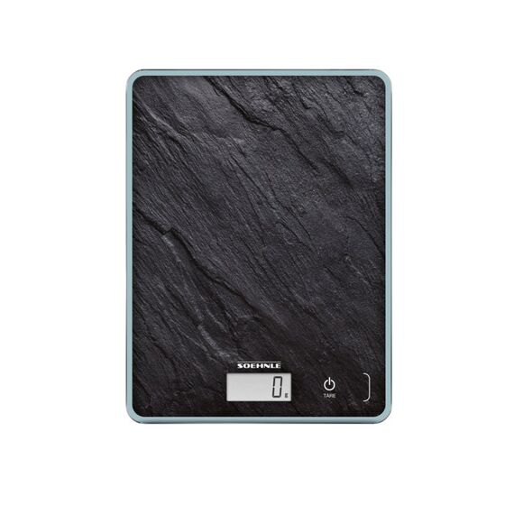 Soehnle Page Compact 300 Schwarz Arbeitsplatte Rechteck Elektronische Küchenwaage, Farbe: Schwarz, 3 image