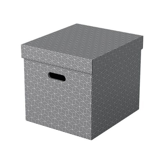 Esselte 628289 Dateiablagebox Karton Grau