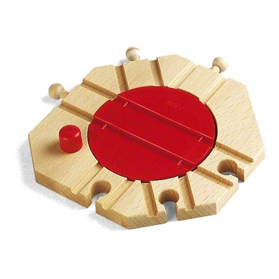 BRIO 33361 Spielzeug-Fahrzeugbahnteile & Zubehör Eisenbahn-Drehscheibe