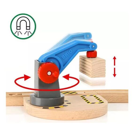 BRIO World Train Set Starter Lift & Load Set, 5 image
