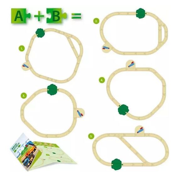 BRIO World Train Set Starter Lift & Load Set, 8 image
