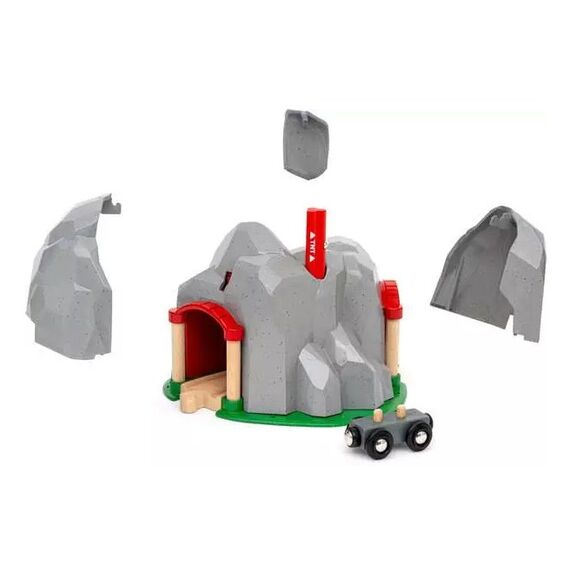 BRIO World Train Set Exploding Tunnel, 4 image
