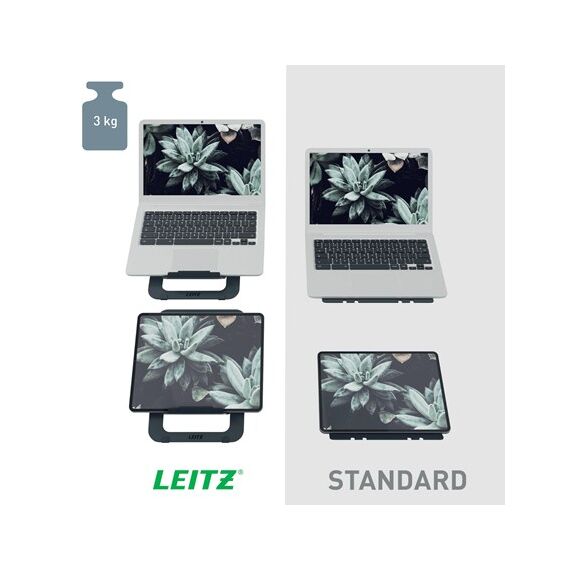 Leitz 63460089 laptop-ständer Laptop- & Tablet-Arm Dunkles Grau 43,2 cm (17"), 4 image