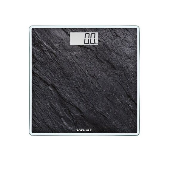 Soehnle Style Sense Compact 300 Quadratisch Schwarz, Silber Elektronische Personenwaage, 2 image