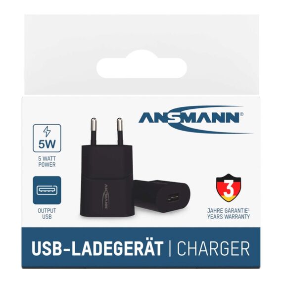 Ansmann HC105 Universal Schwarz AC Drinnen, 11 image
