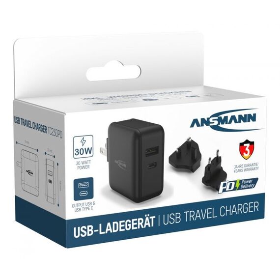 Ansmann 1001-0140 Ladegerät für Mobilgeräte Handy, Laptop, Tablets Schwarz AC Drinnen, 7 image