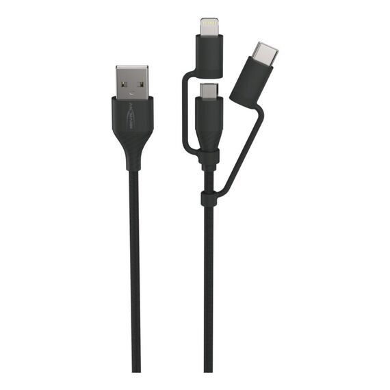Ansmann Cable-USB-to-3in1-120cm-cb