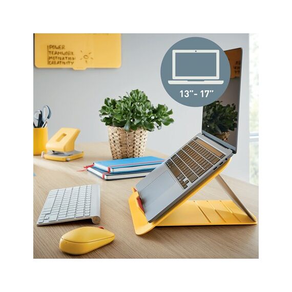 Leitz Ergo Cosy Laptop-Ständer Gelb 43,2 cm (17"), 2 image