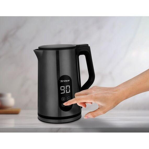 Trisa Digital Boil Wasserkocher 1,7 l 2200 W Anthrazit, Schwarz, 3 image