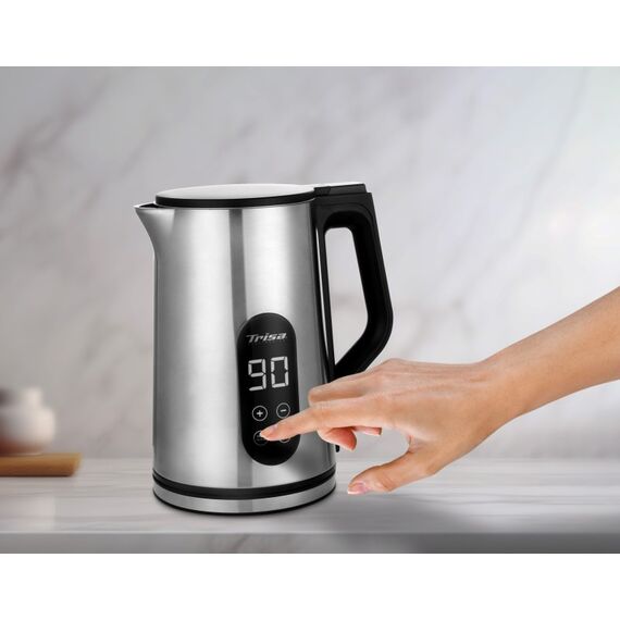 Trisa Digital Boil Wasserkocher 1,7 l 2200 W Edelstahl, 3 image