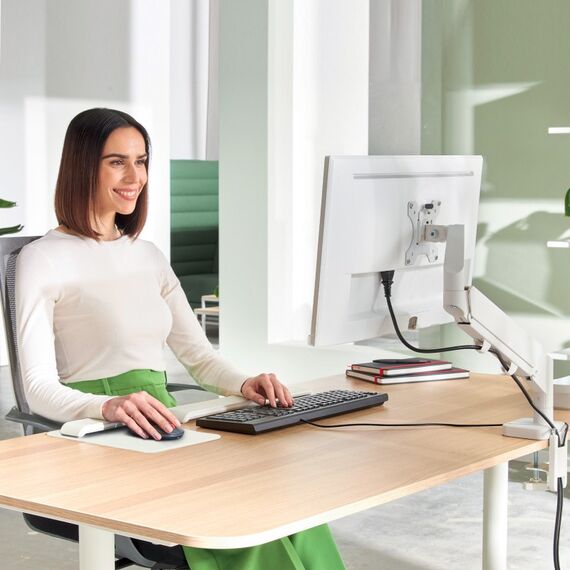 Leitz 64890085 Flachbildschirm-Tischhalterung 81,3 cm (32") Tisch/Bank Grau, 8 image